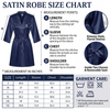 Personalized Husband Photo Satin Robe, Custom Face Gift for Wife
