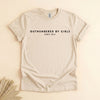 Custom Outnumbered by Girls Tee, Personalized Dad Name, Father Gift