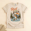 Reel Cool Dad T-Shirt, Funny Fishing Gift for Dad, Father's Day Tee