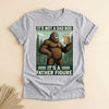 Funny Bigfoot Father Figure Shirt, Dad Bod Beer Tee Gift