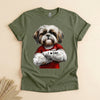 Shih Tzu Dad T-Shirt, Funny Dog Lover Tee for Father's Day