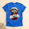 Shih Tzu Dad T-Shirt, Funny Dog Lover Tee for Father's Day