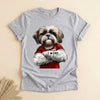 Shih Tzu Dad T-Shirt, Funny Dog Lover Tee for Father's Day