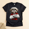 Shih Tzu Dad T-Shirt, Funny Dog Lover Tee for Father's Day