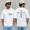 Personalized Dad Est Shirt, Man of God Cross Tee, Father's Day Gift