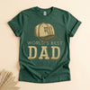 World's Best Dad T-Shirt, Retro Cap Graphic, Father's Day Gift Tee