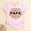 World's Coolest Papa Shirt, Funny Father's Day Tee for Dads