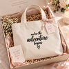 Embroidered And So The Adventure Begins Bride To Be Tote Bag