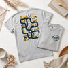 Construction Road Track Dad Tee, Tired Dads Club, Father's Day Gift