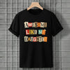Funny Dad Tee, Awesome Like My Daughter Gift for Father's Day