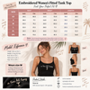 Bride In A Tini Bit Bachelorette Squad Embroidered Women's Tank Top