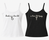 Bride In A Tini Bit Bachelorette Squad Embroidered Women's Tank Top