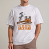 Backyard Cigar and Whiskey T-Shirt, Funny Bourbon Lover Tee