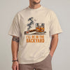 Backyard Cigar and Whiskey T-Shirt, Funny Bourbon Lover Tee