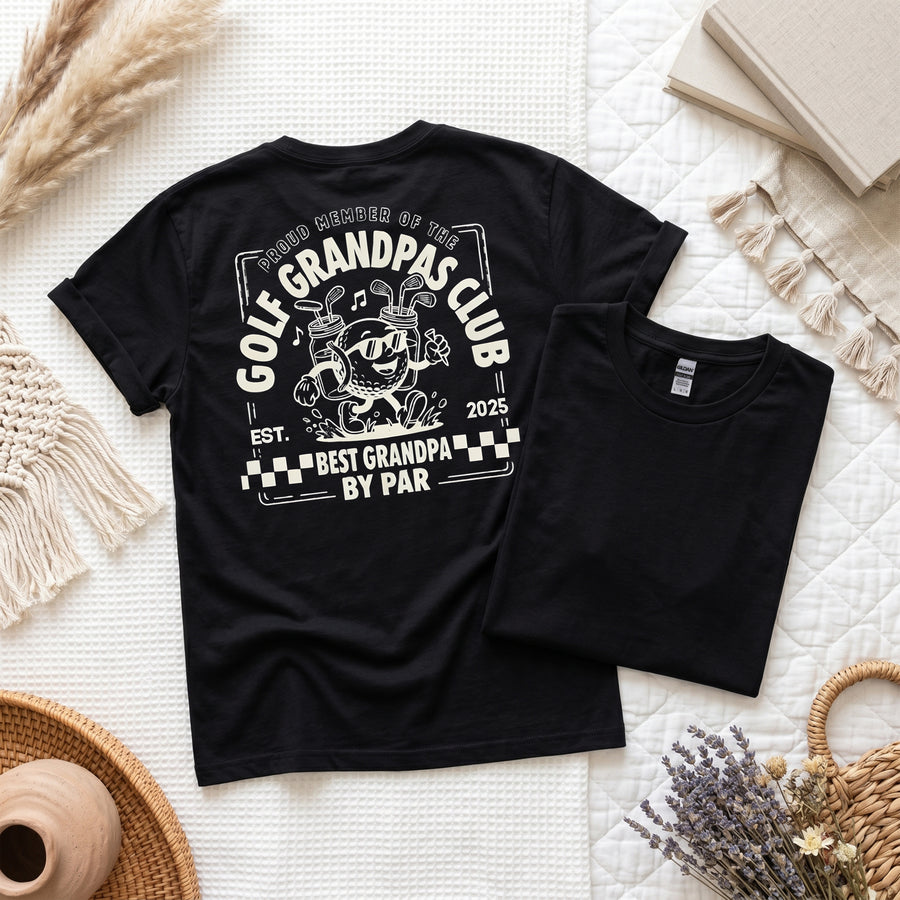 Golf Grandpa Shirt, Best Grandpa By Par Tee, Father's Day Gift