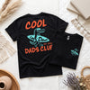 Personalized Cool Dads Club Shirt, Custom Name Surf Alligator Tee