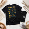 Construction Road Track Dad Tee, Tired Dads Club, Father's Day Gift