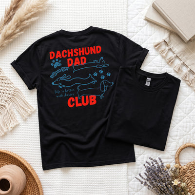 Dachshund Dad Shirt, Funny Wiener Dog Tee, Father's Day Gift