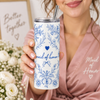 Something Blue Bride, Maid of Honor, Bridesmaid Tumbler 20oz with Straw