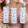Something Blue Bride, Maid of Honor, Bridesmaid Tumbler 20oz with Straw