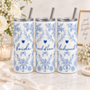 Something Blue Bride, Maid of Honor, Bridesmaid Tumbler 20oz with Straw