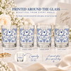 Something Blue Bride Bridesmaid Maid Of Honor Whiskey Glass