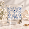 Something Blue Bride Bridesmaid Maid Of Honor Whiskey Glass