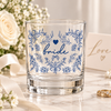 Something Blue Bride Bridesmaid Maid Of Honor Whiskey Glass