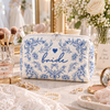 Something Blue For The Bride To Be - Quilted Makeup Bag