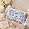Something Blue For The Bride To Be - Quilted Makeup Bag