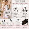 Bride Gift Tote Bag, Stylish Mrs Bag for Her Wedding Day
