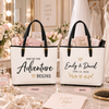 Wedding Tote Bag for Bride, Bachelorette Party Gift Idea