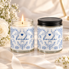 Something Blue Bride Maid Of Honor Bridesmaid Gift - 8oz Scented Candle