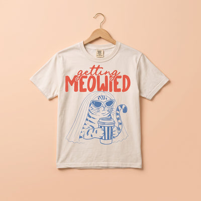 Cat Bride Shirt, Funny Getting Meowied Tee, Bridal Gift