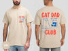 Cat Dad Club Shirt, Funny Cat Lover Tee, Gift for Cat Dad