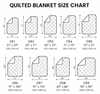 Chihuahua Grandma Quilted Blanket, Coffee Lover Gift