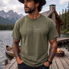 Christian Men's T-Shirt, Walk Steady Faith Tee, Father's Day Gift