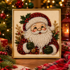 Christmas Pearl Diamond Art Kit, Festive Santa Bead Craft