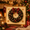Christmas Pearl Diamond Art Kit, Festive Santa Bead Craft