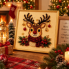 Christmas Pearl Diamond Art Kit, Festive Santa Bead Craft