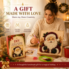 Christmas Pearl Diamond Art Kit, Festive Santa Bead Craft