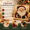 Christmas Pearl Diamond Art Kit, Festive Santa Bead Craft