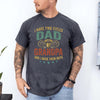 Dad and Grandpa Shirt, Two Titles Tee, Funny Father's Day Gift