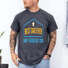 Best Dad Ever T-Shirt, Retro Badge Design, Happy Father's Day 2026