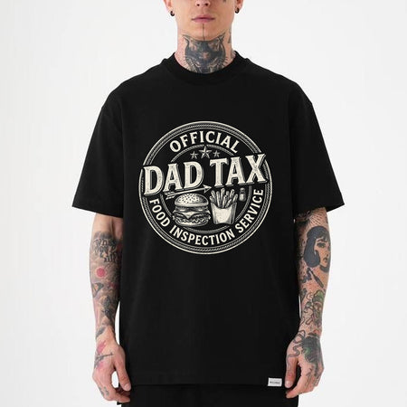 Dad Tax Food Inspection T-Shirt, Funny Father's Day Gift Tee