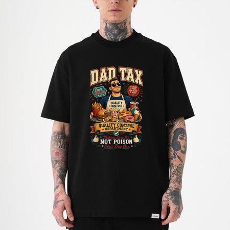 Dad Tax Quality Control Shirt, Funny Food Stealing Dad Tee