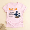 Dad Tax T-Shirt, Funny Father Definition Tee for Dads