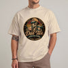 Dad tax t-shirt featuring a cool skeleton in sunglasses holding fries and a drink, with tester protector making sure it's not poison text