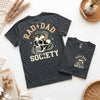 Rad Dad Society Shirt, Cool Father Skull Snake Tee, Dad Gift