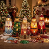 DIY Coastal Christmas Lighthouse Kit, Sea Glass Craft for Adults